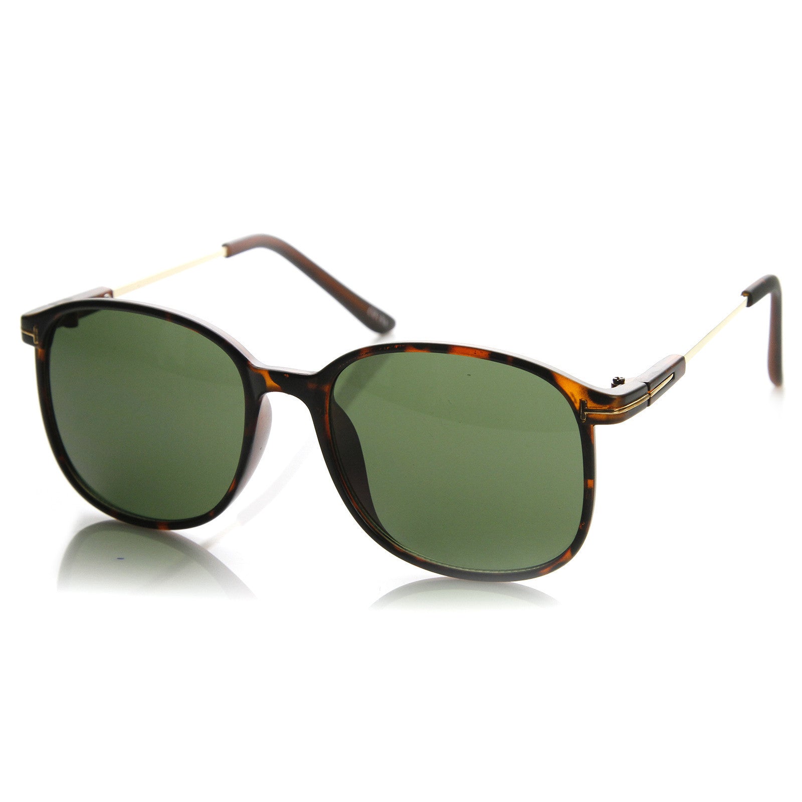 Classic Vintage Inspired Dapper P3 Round Sunglasses 8991