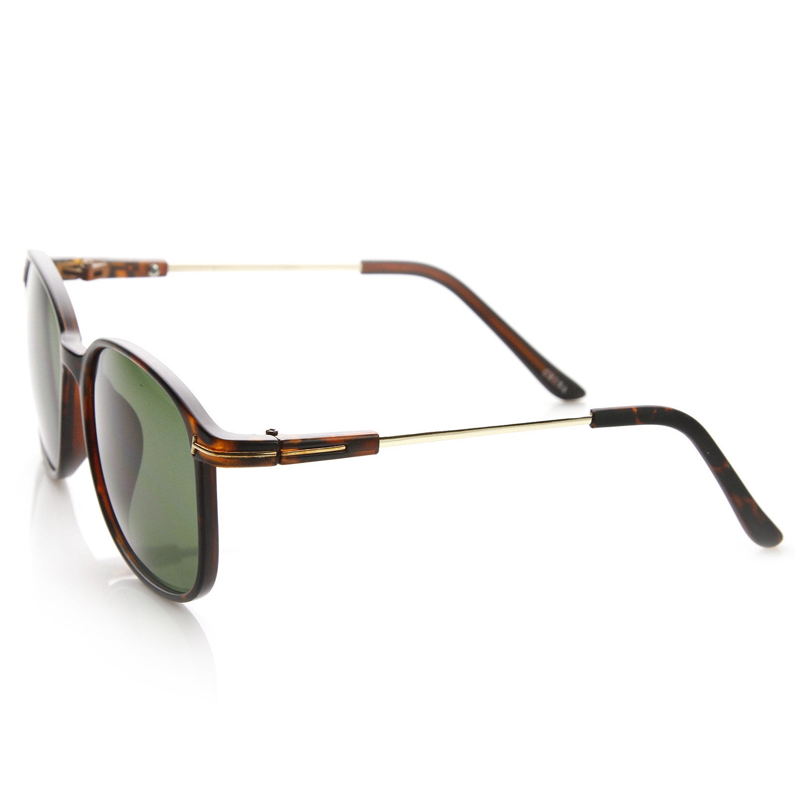 Classic Vintage Inspired Dapper P3 Round Sunglasses 8991