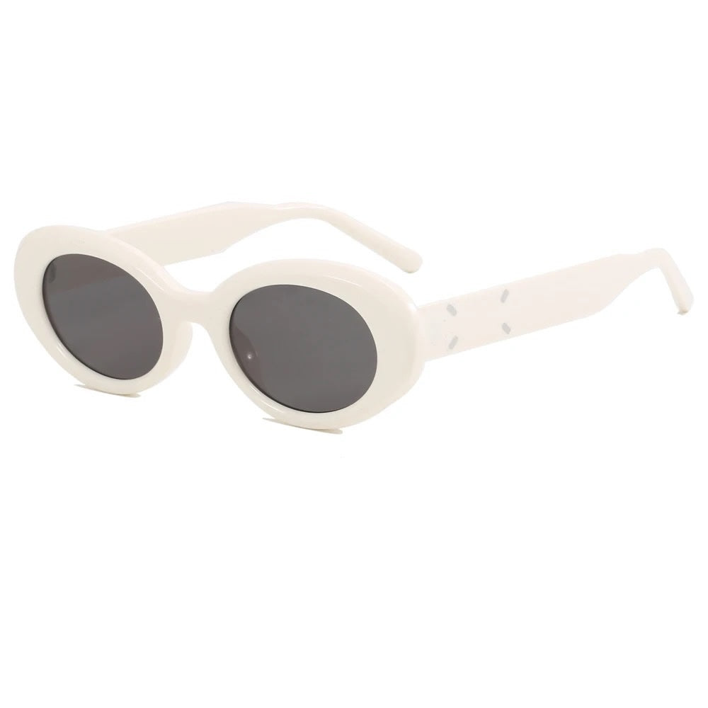 Becky Oval Cat Eye Retro Sunglasses
